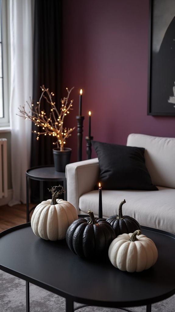 spooky cozy color palette