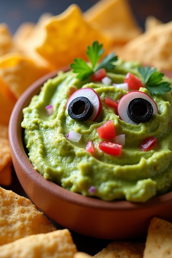 spooky delicious halloween dip