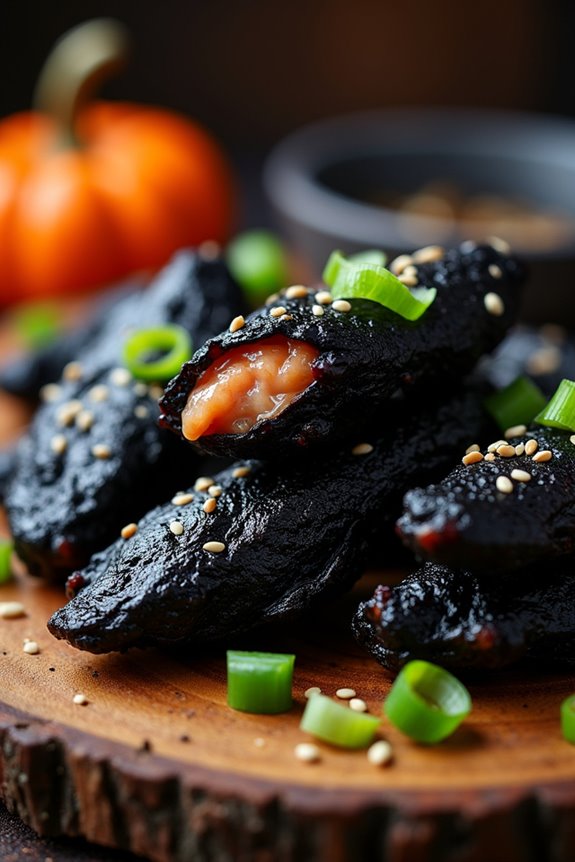 spooky delicious halloween wings