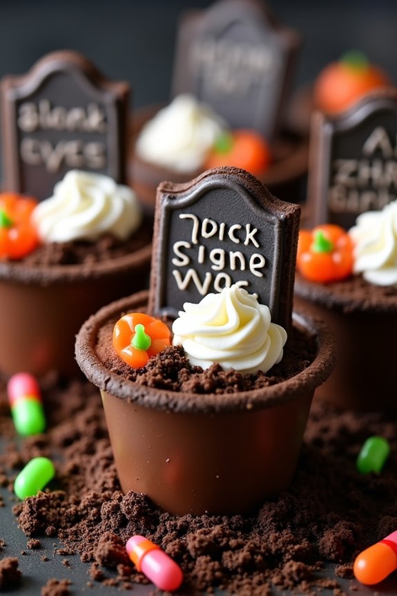 spooky dessert assembly fun