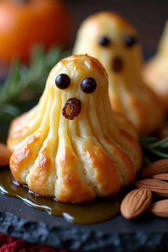 spooky elegant cheese appetizer