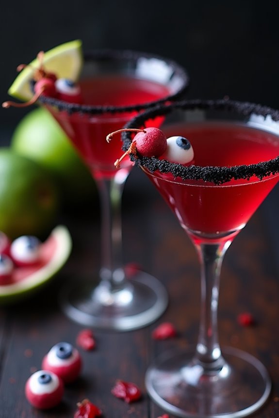 spooky eyeball martini recipe