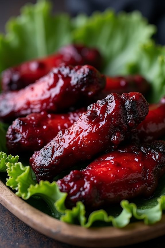 spooky flavorful halloween wings