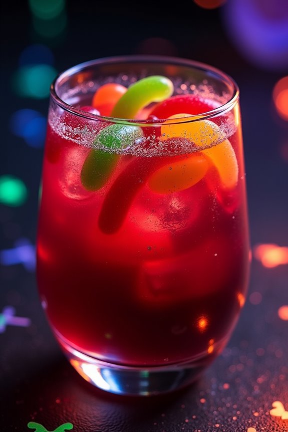 spooky fruity halloween punch