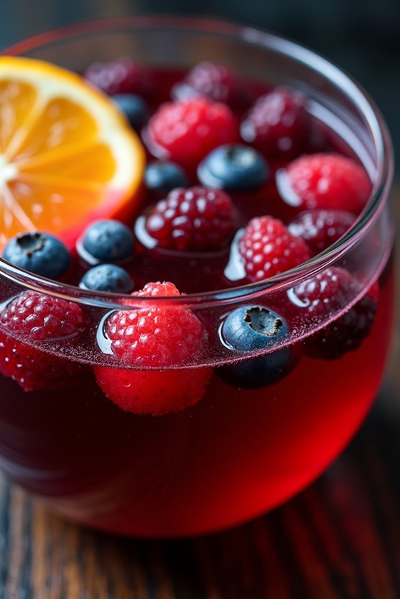 spooky fruity halloween punch