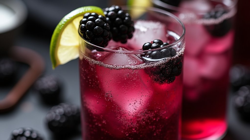 spooky gin cocktails collection