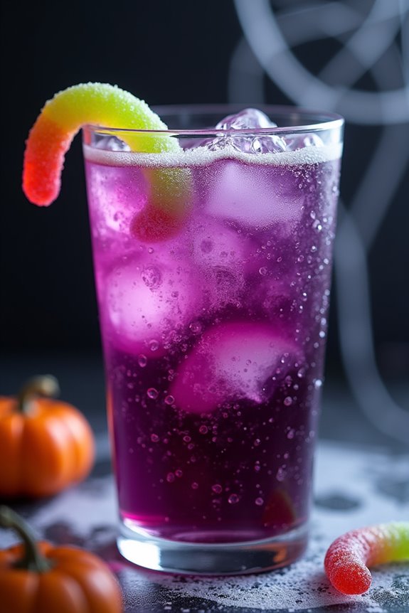 spooky goblin grape soda