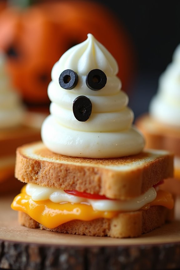 spooky grilled cheese recipe