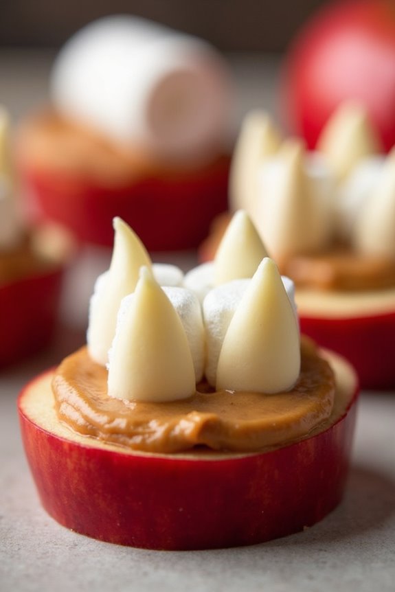 spooky halloween apple treats