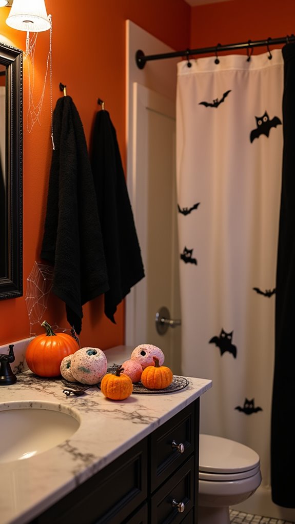 spooky halloween bath bombs
