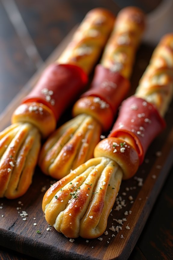 spooky halloween breadstick recipe