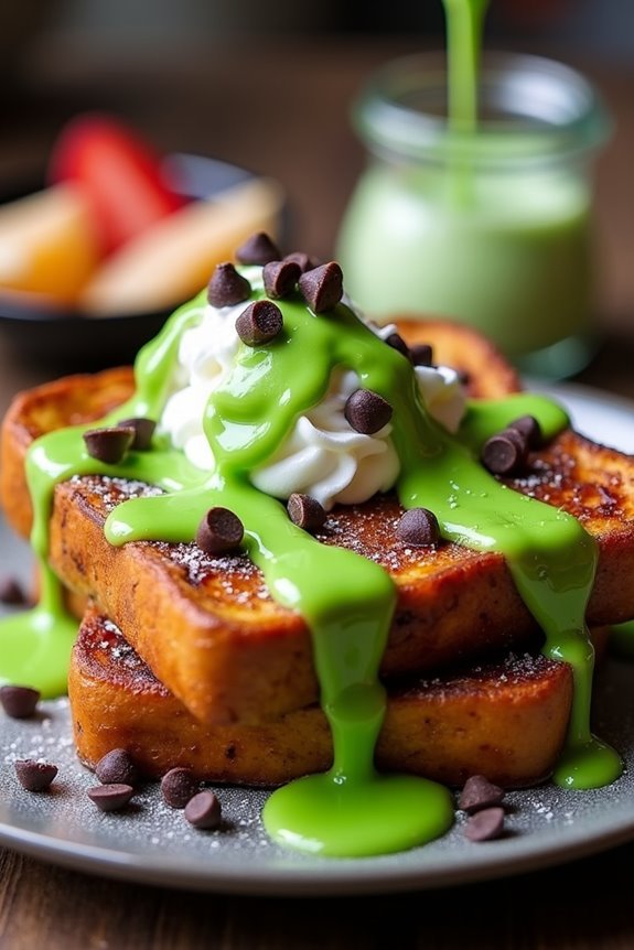 spooky halloween breakfast treat