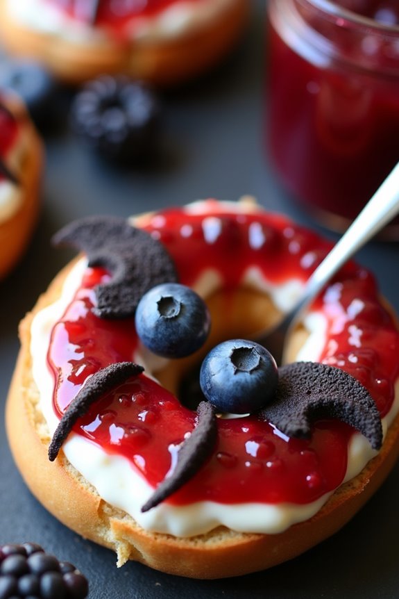 spooky halloween breakfast treat