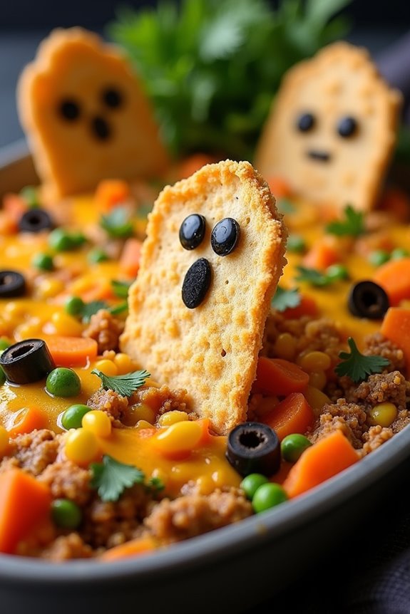 spooky halloween casserole delight