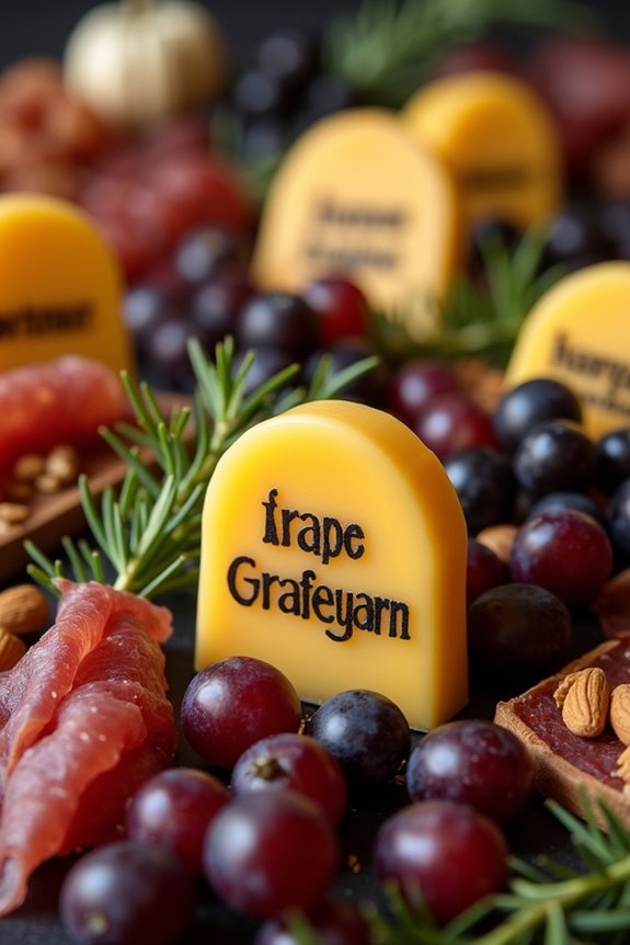 spooky halloween cheese display