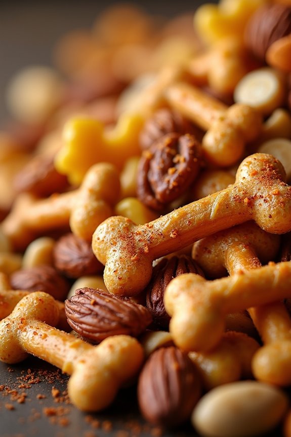 spooky halloween chex mix
