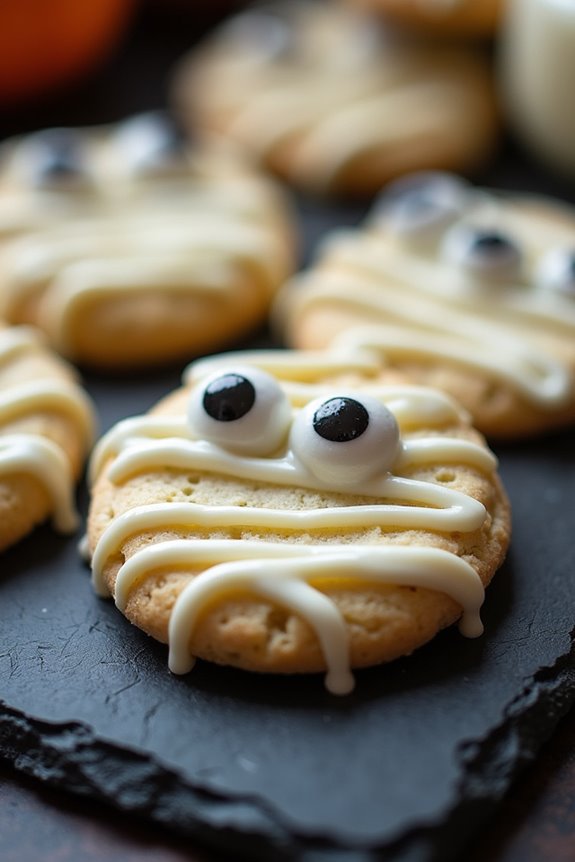 spooky halloween cookie treats