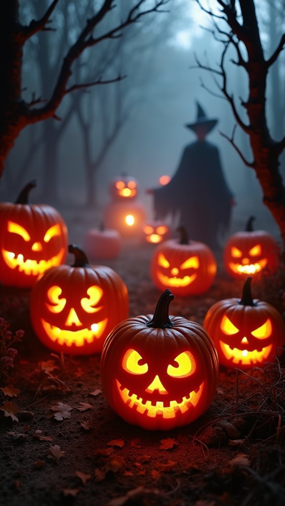 spooky halloween creative mashup