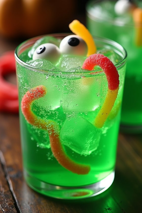 spooky halloween fruit punch