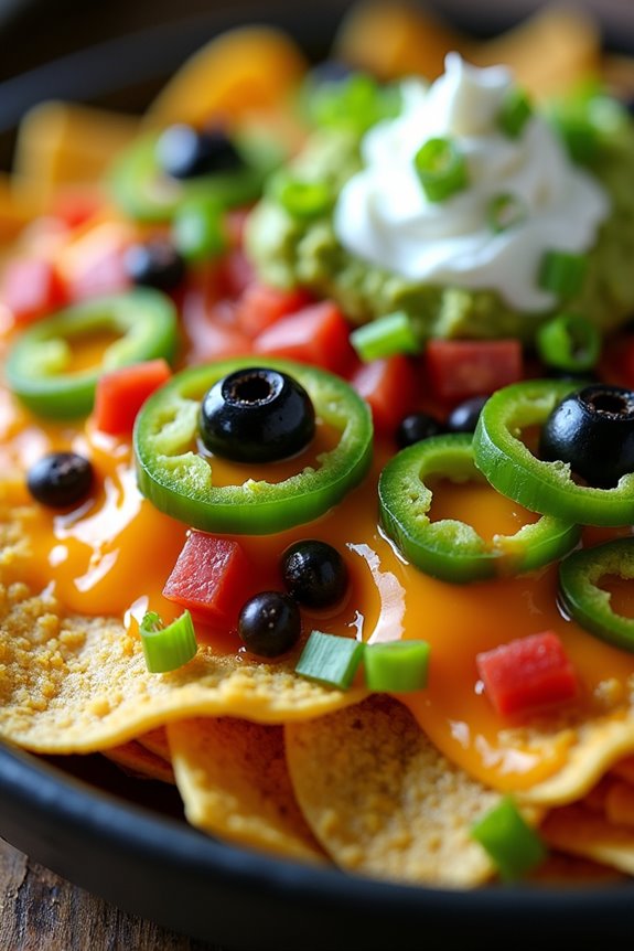 spooky halloween goblin nachos