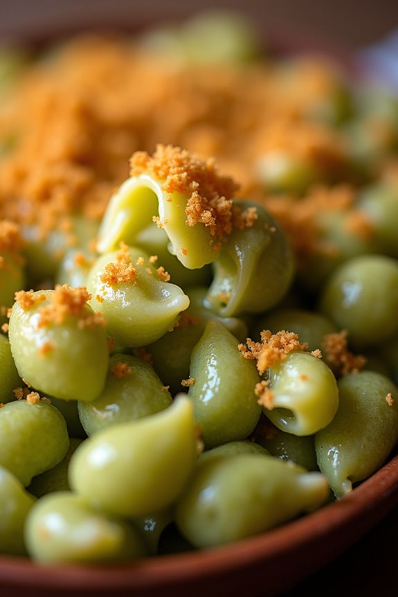 spooky halloween mac n cheese