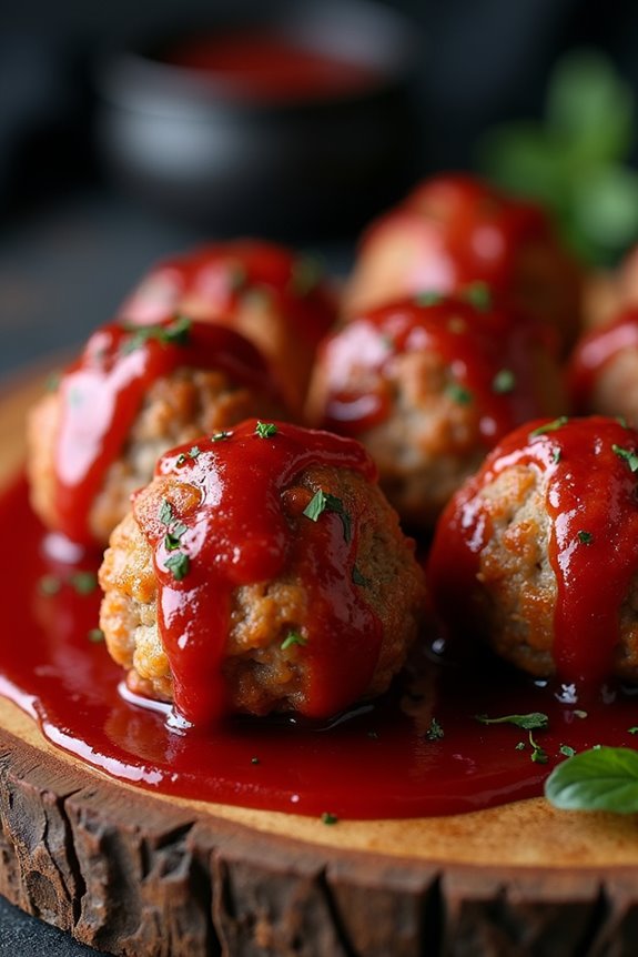 spooky halloween meatball recipe