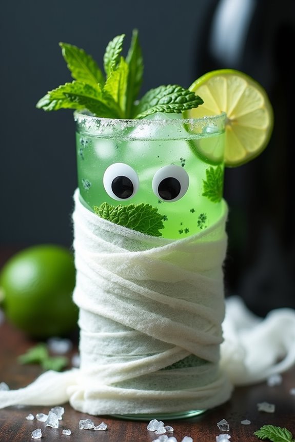 spooky halloween mojito recipe
