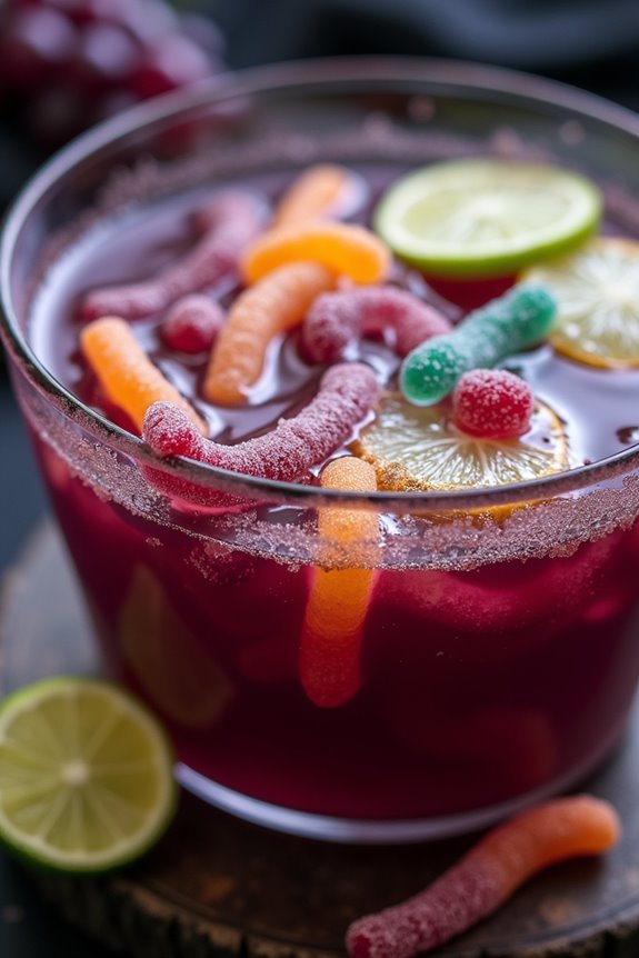 spooky halloween punch recipe