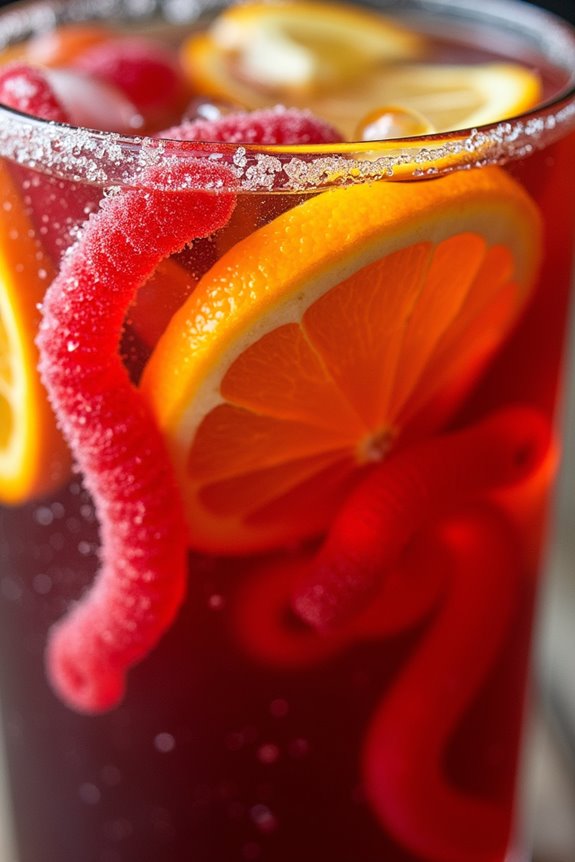 spooky halloween punch recipe