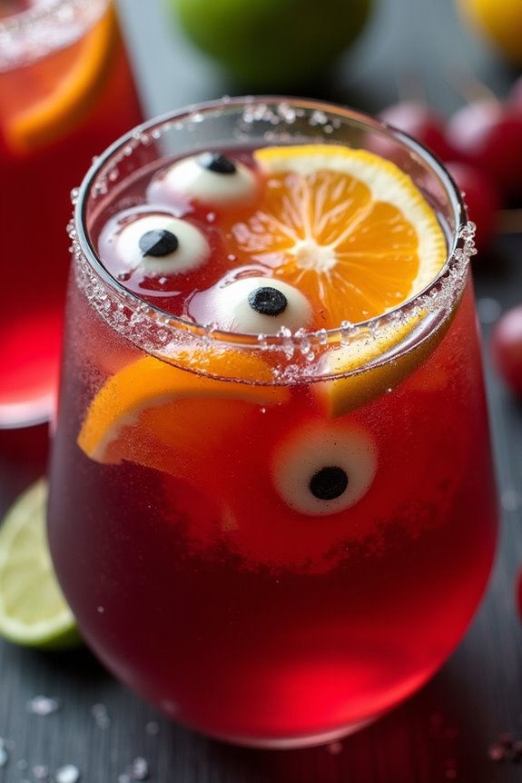 spooky halloween sangria recipe