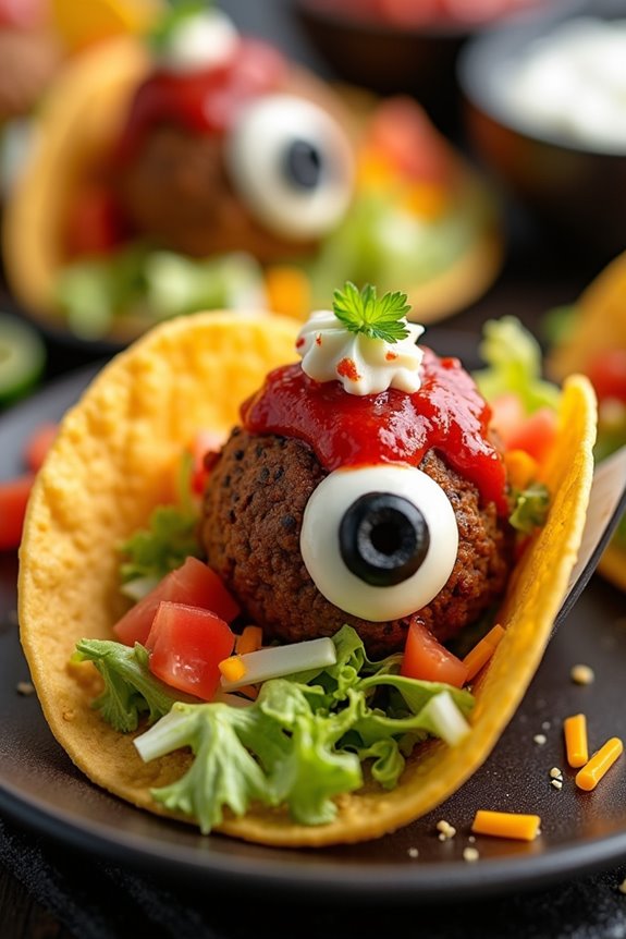 spooky halloween taco recipe
