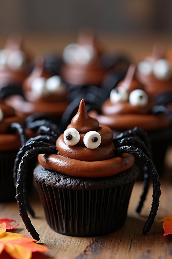spooky halloween themed cupcake fun