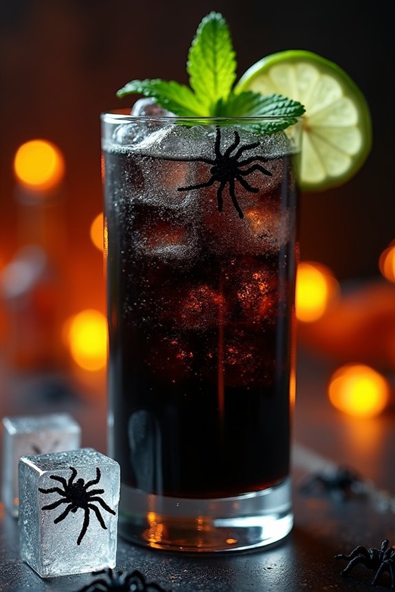 spooky highball cocktail recipe