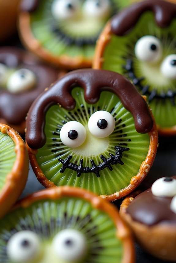 spooky kiwi halloween treats