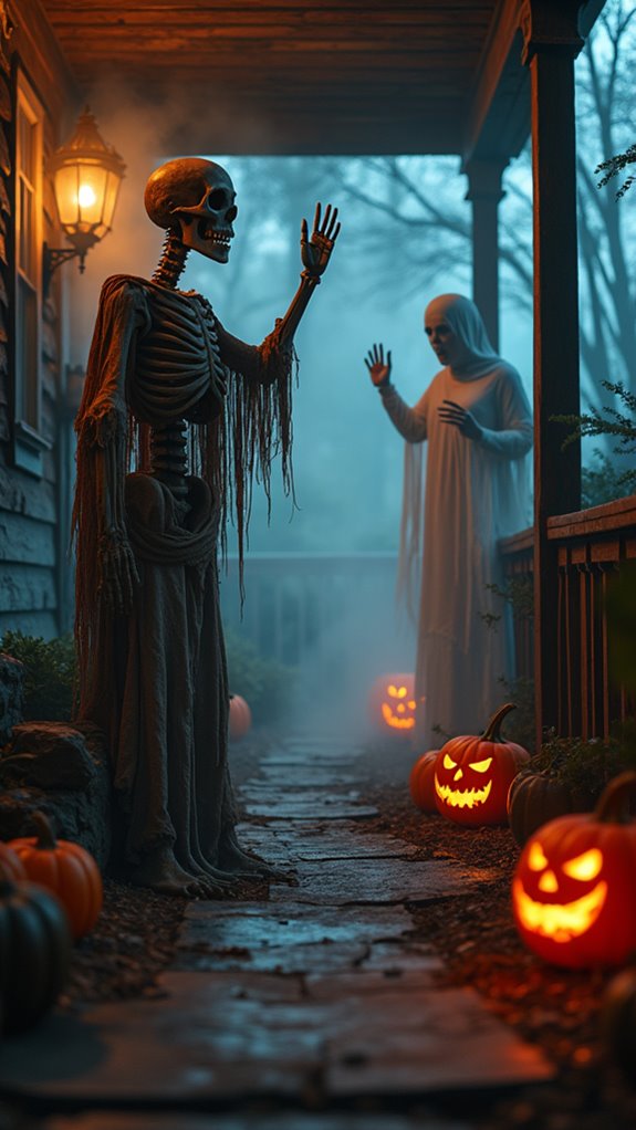 spooky life size animatronics excitement