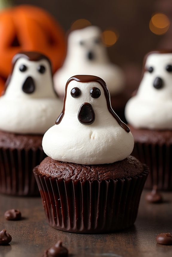 spooky marshmallow cupcake recipe