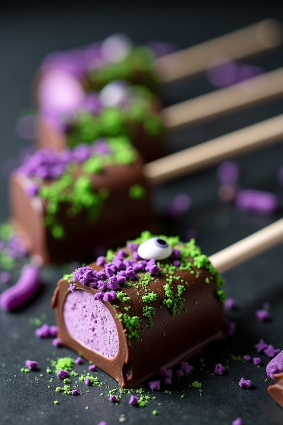 spooky marshmallow pops recipe