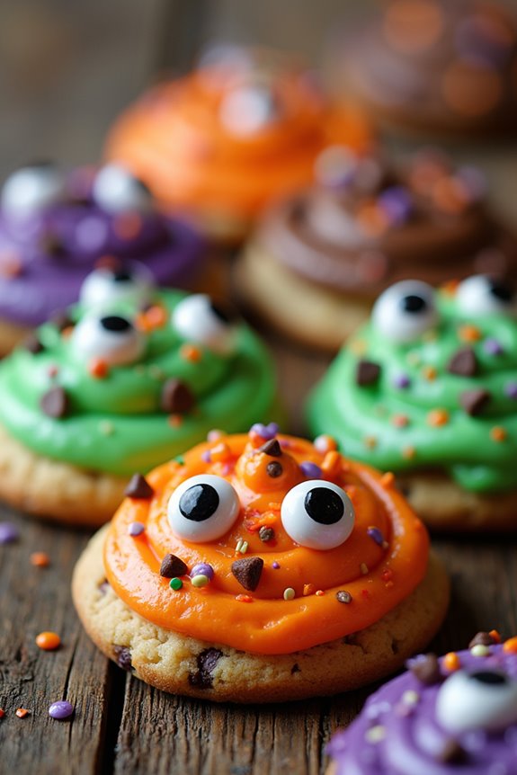 spooky monster cookie fun