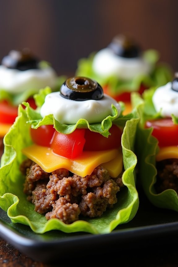 spooky monster eyeball tacos
