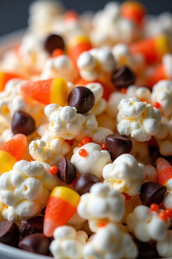 spooky monster mash popcorn
