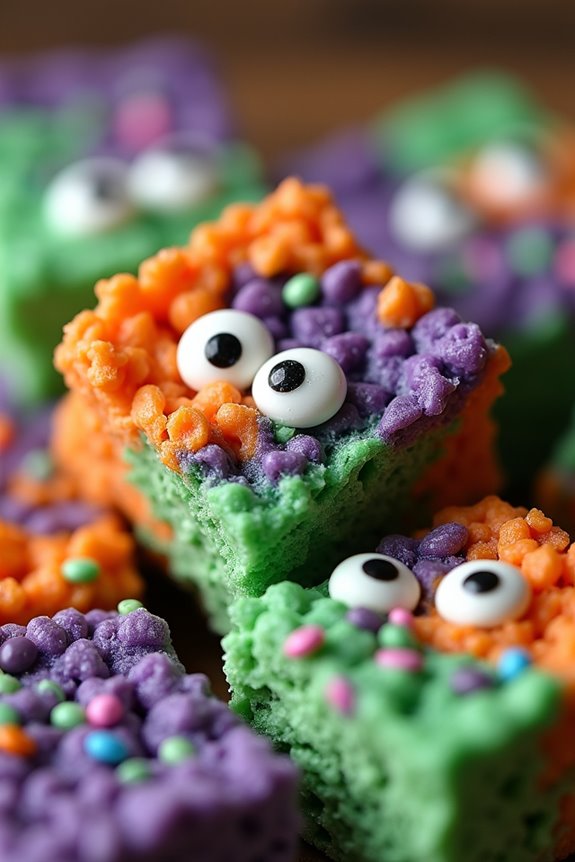 spooky monster mash treats
