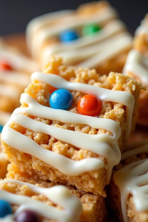 spooky mummy rice krispies treats