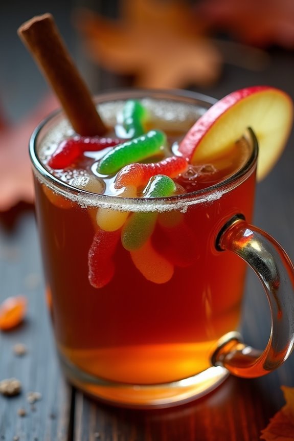 spooky nonalcoholic halloween drink