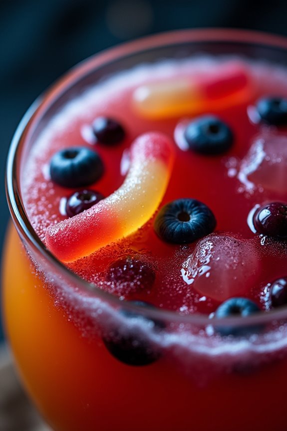 spooky nonalcoholic halloween punch