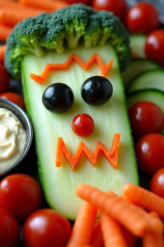 spooky nutritious halloween appetizer