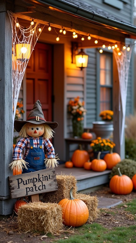 spooky outdoor halloween decor