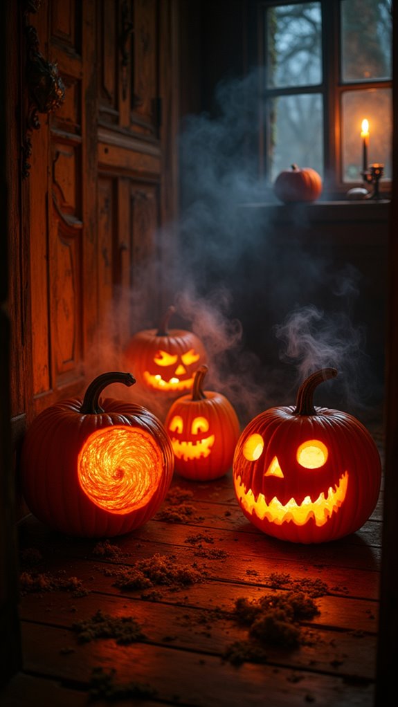 spooky pumpkin carving delight