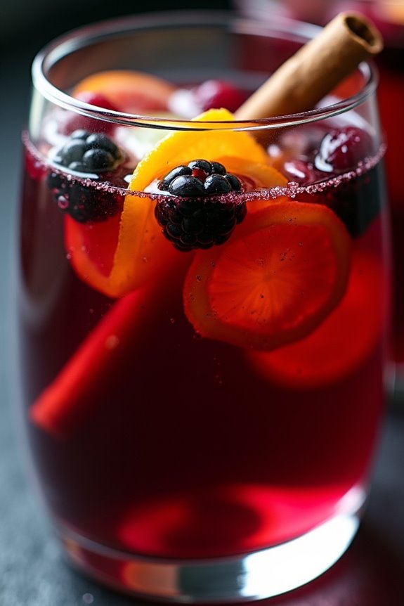 spooky sangria halloween recipe
