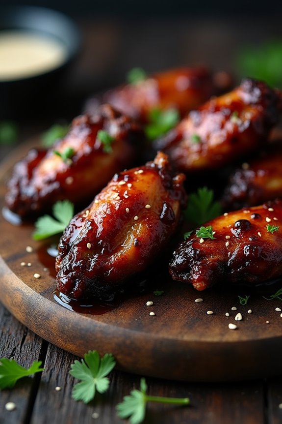 spooky savory halloween wings
