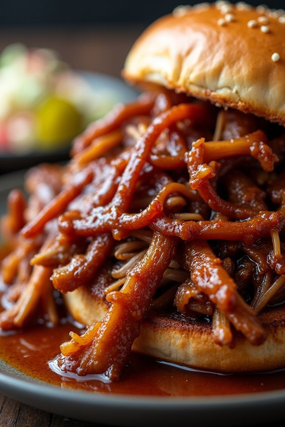 spooky slow cooked pulled pork